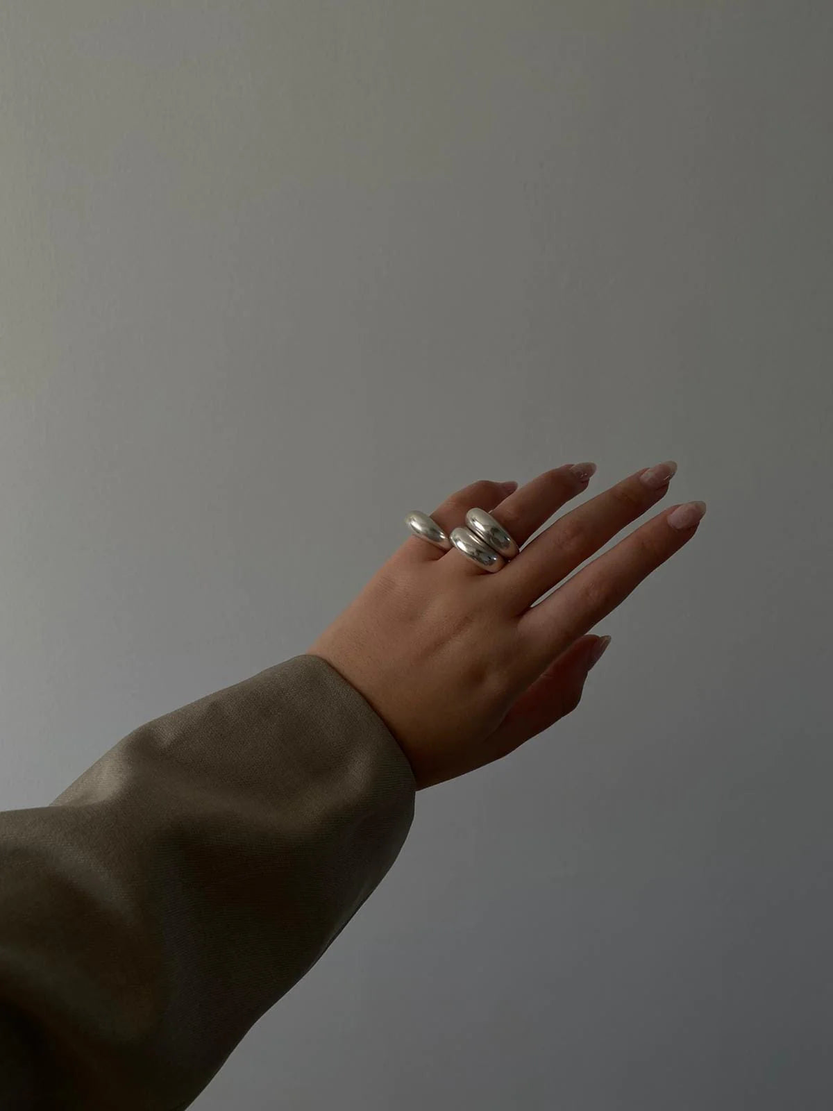 DOUBLE NICKY SILVER SET