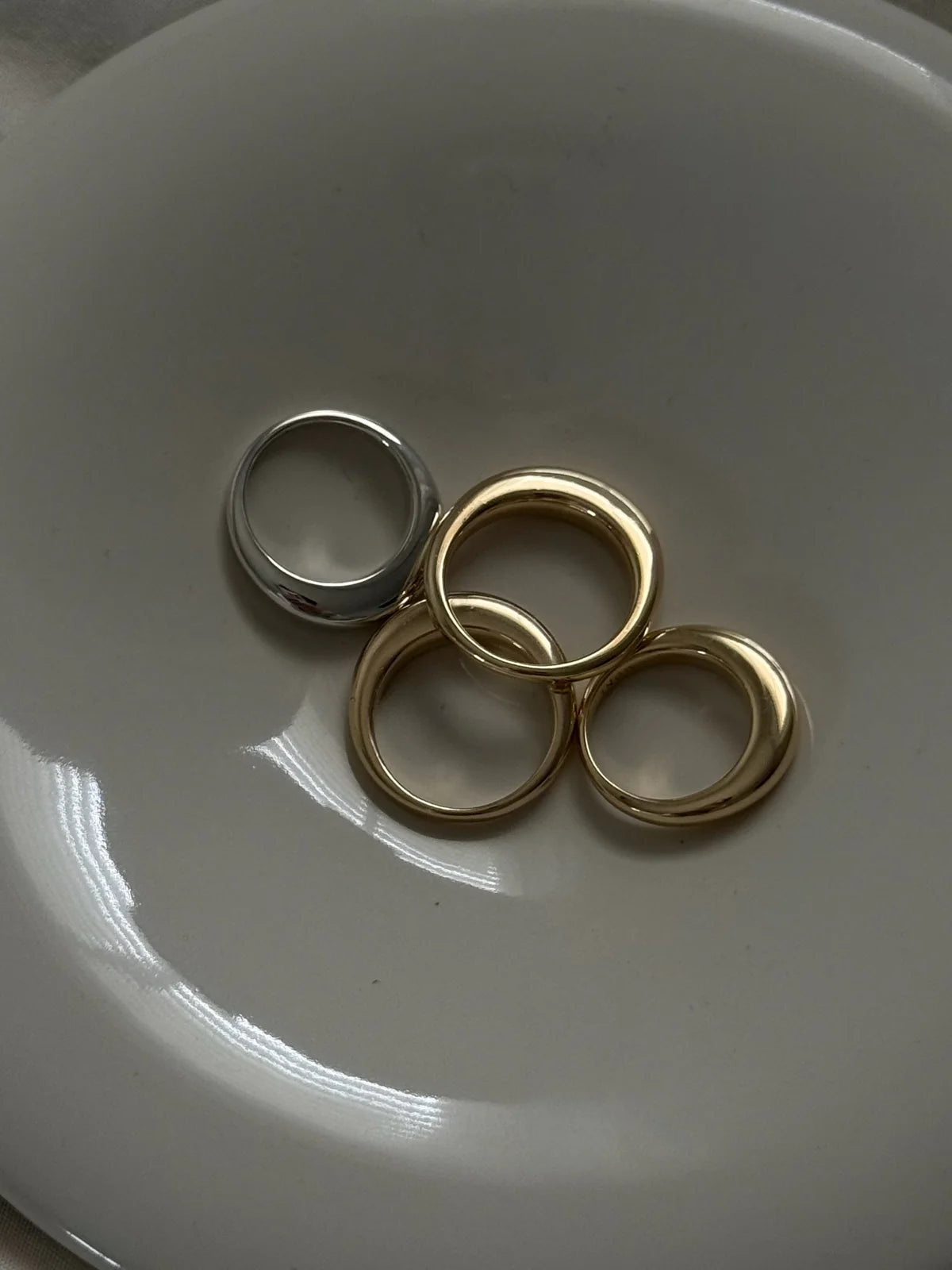 ANYA & ALAÏA SILVER SET