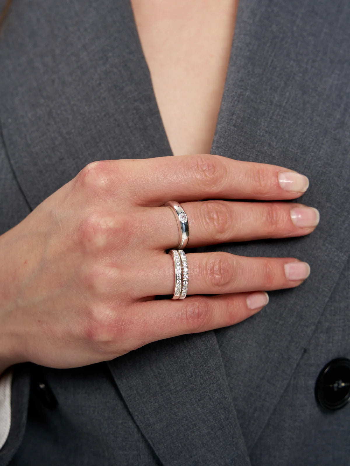 ANINE & EMMI SILVER SET