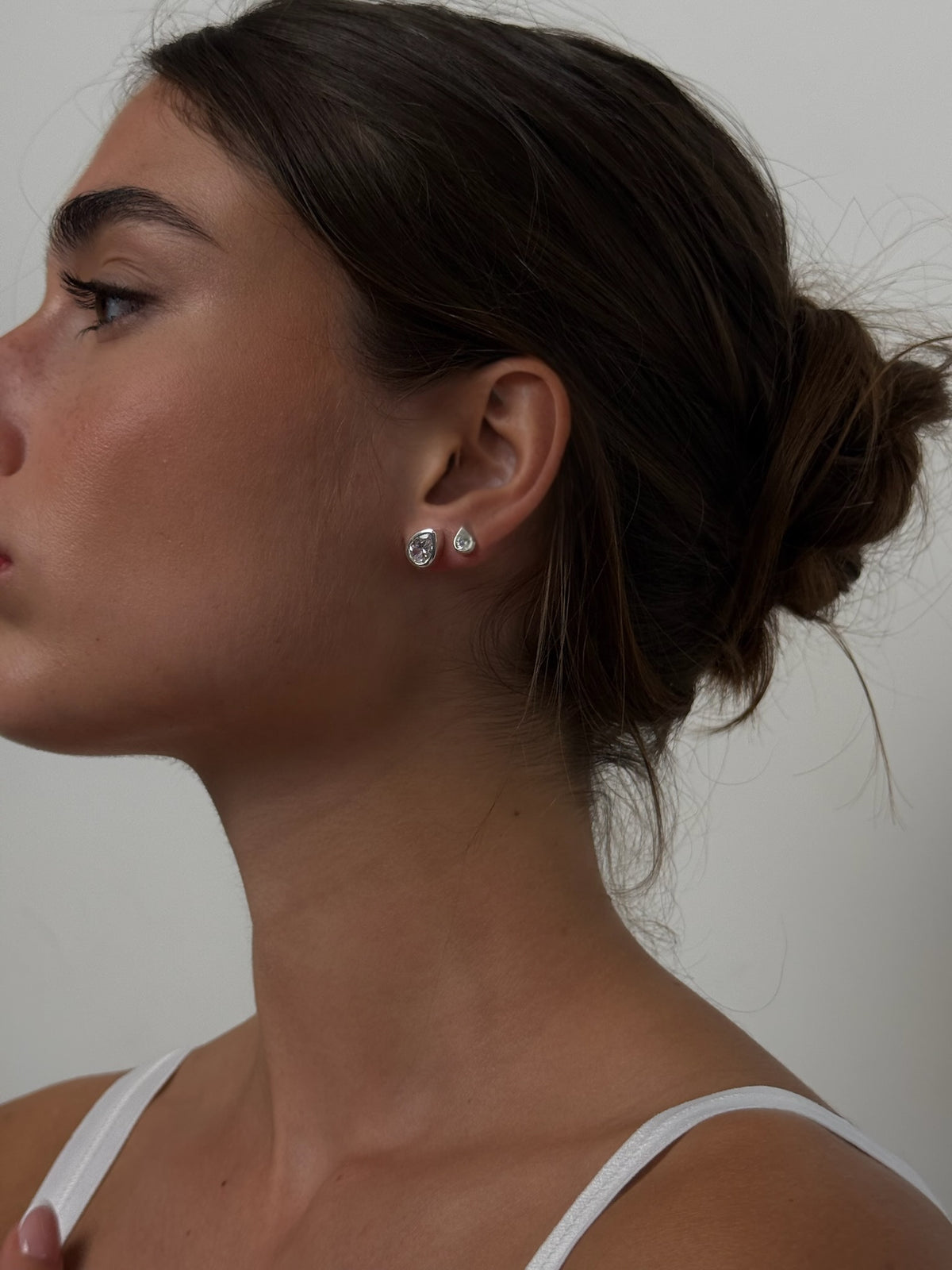 MINI PEAR STUD